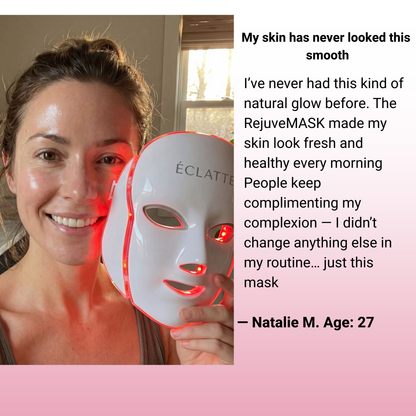 ÉCLATTE RejuveMASK — LED & Microcurrent Skin Rejuvenation Mask